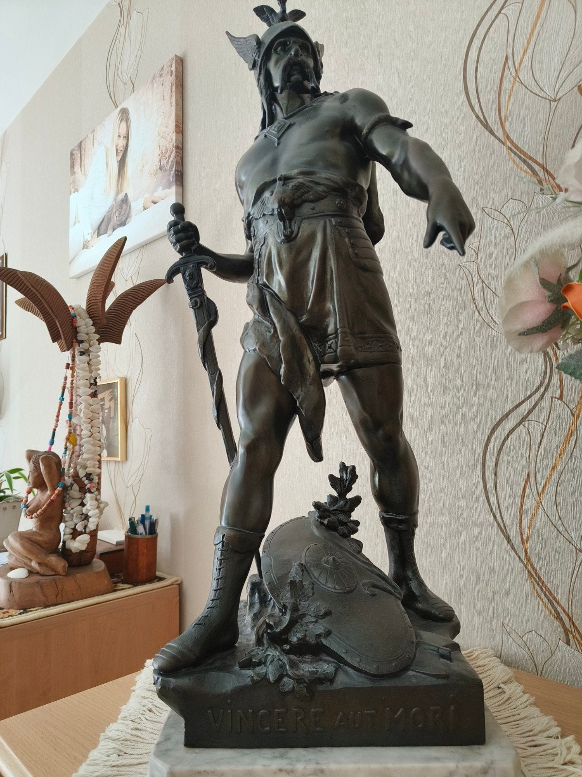 Beeld van Viking, Ophalen
