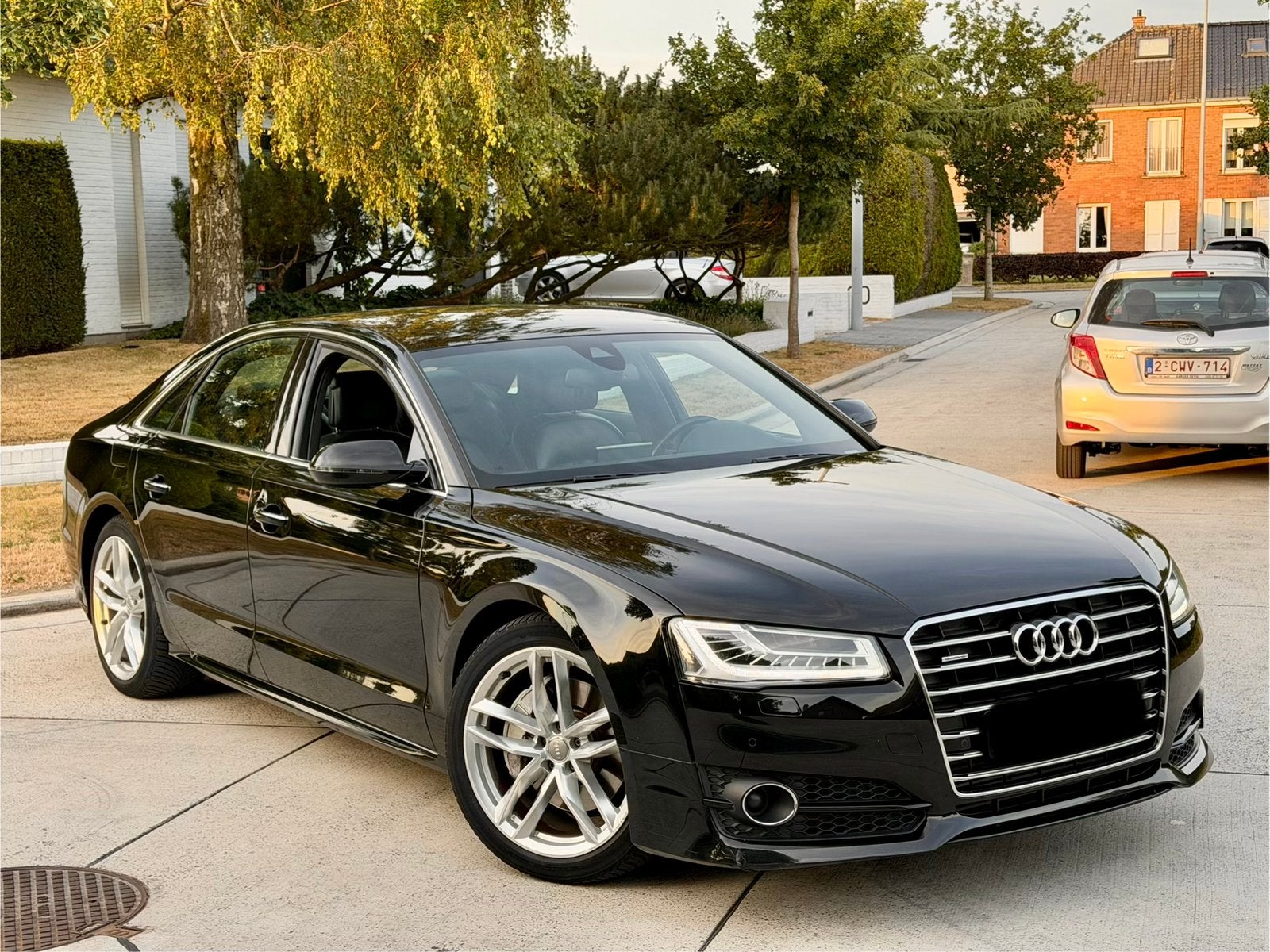 Audi A8 3.0d Quattro Matrix bj 2018. Zeer goede staat !!, Autos, Audi, Achat, Euro 6, Entreprise, Noir