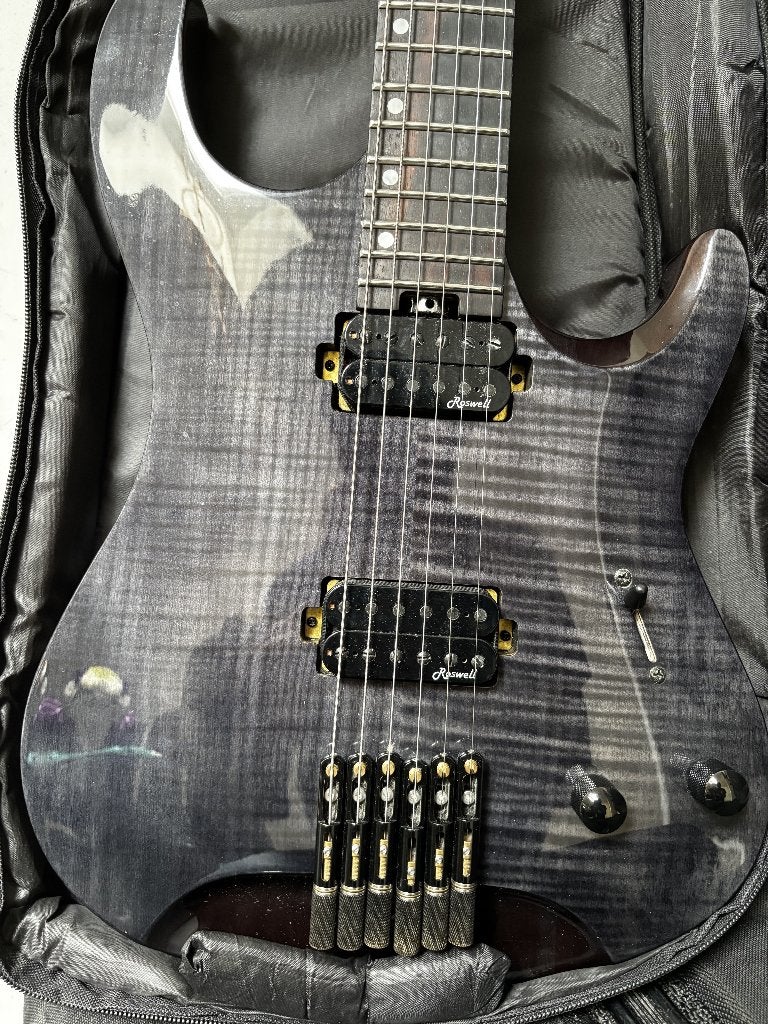 Guitare électrique headless, Enlèvement, Utilisé, Hollow body, Autres marques