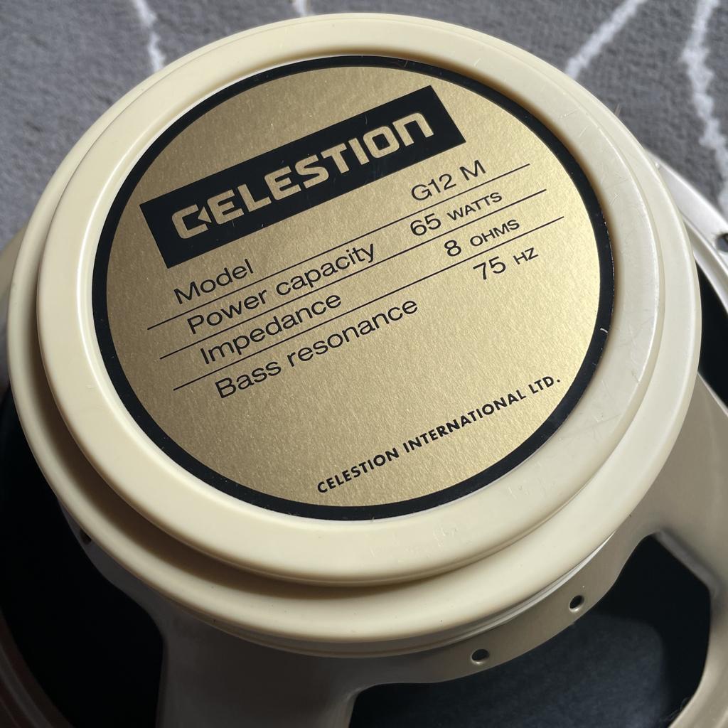 Celestion Creamback G12M 65w 8ohm UK, Ophalen, Zo goed als nieuw, Gitaar, 50 tot 100 watt