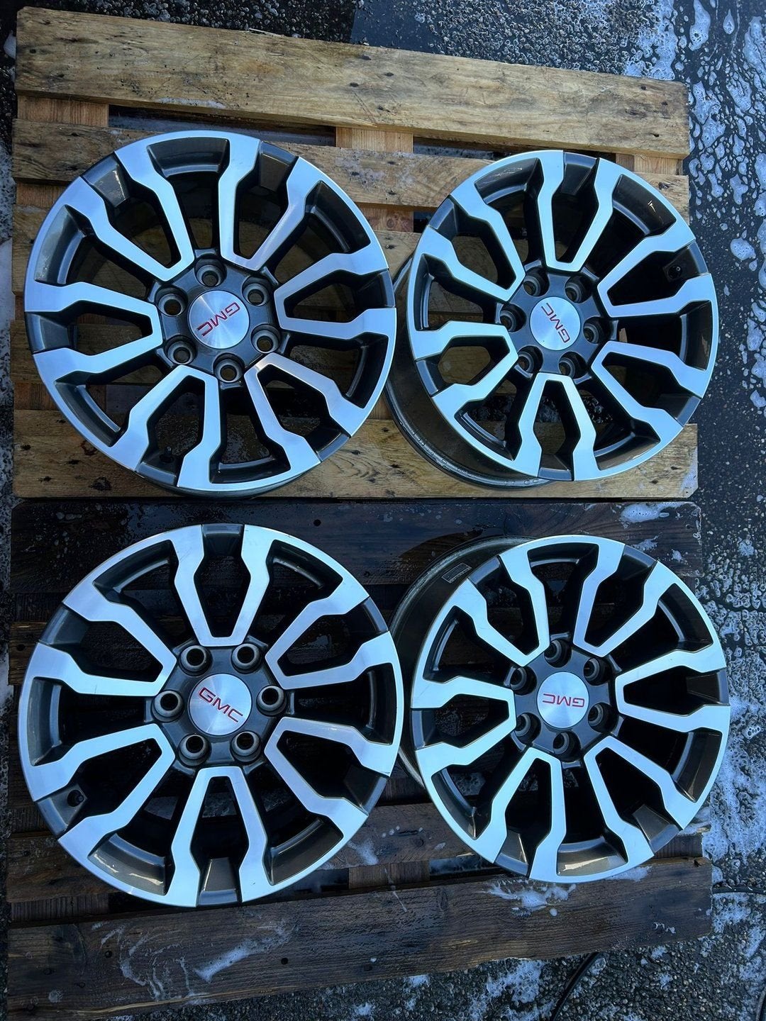 Originele GMC velgen set - 18 inch, Autos : Pièces & Accessoires, Pneus & Jantes, Neuf, -, Véhicule de tourisme, -