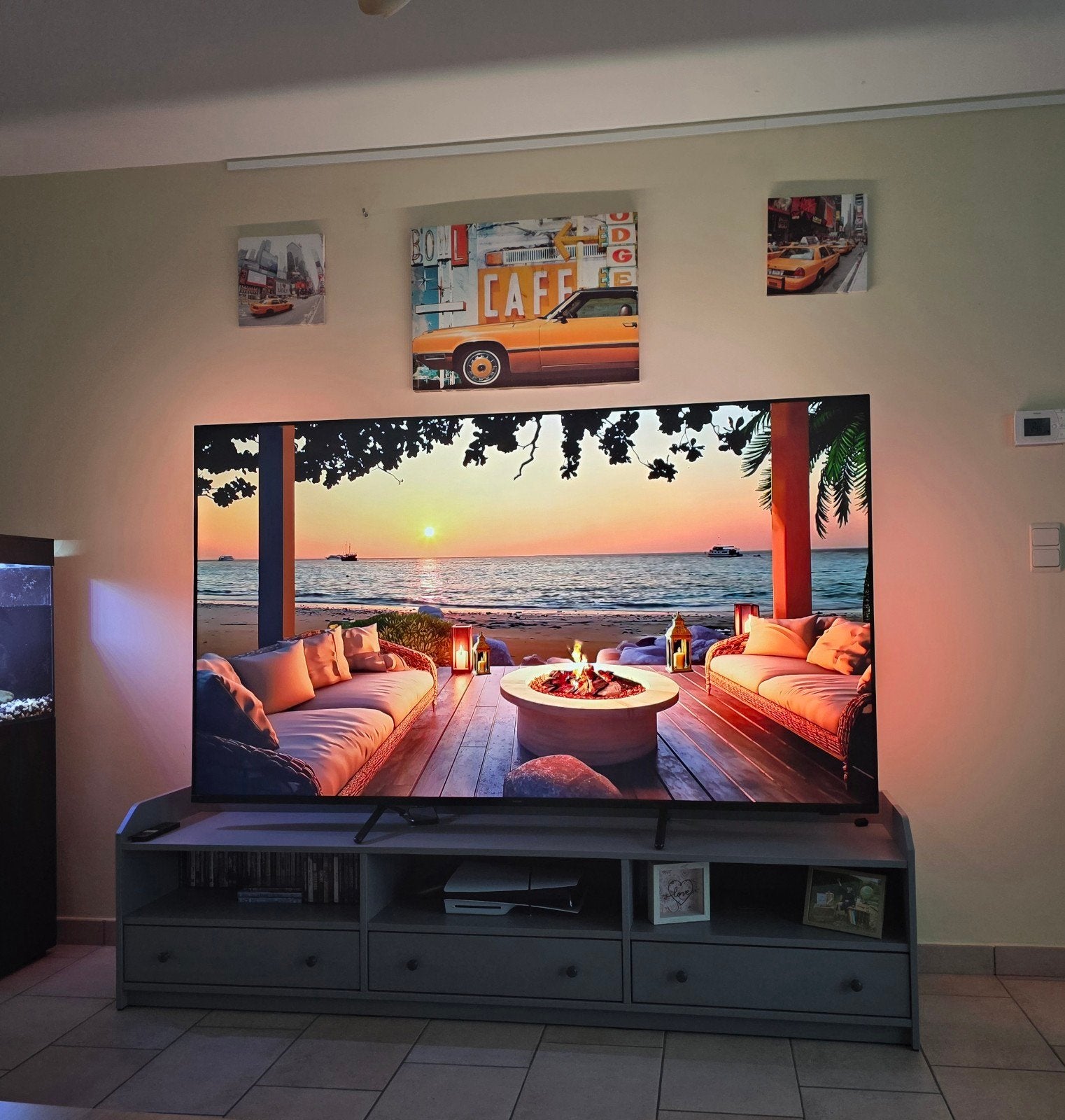 Philips 85" 4K TV met Garantie, Audio, Tv en Foto, Ophalen, Philips, QLED, Zo goed als nieuw