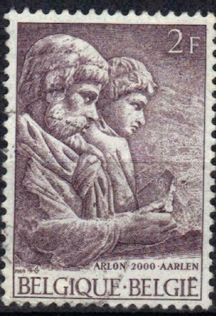 Belgique 1969 - Yvert/OBP 1486 - 2e millénaire d'Arlon (ST), Timbres & Monnaies, Envoi, Affranchi, Oblitéré, Art