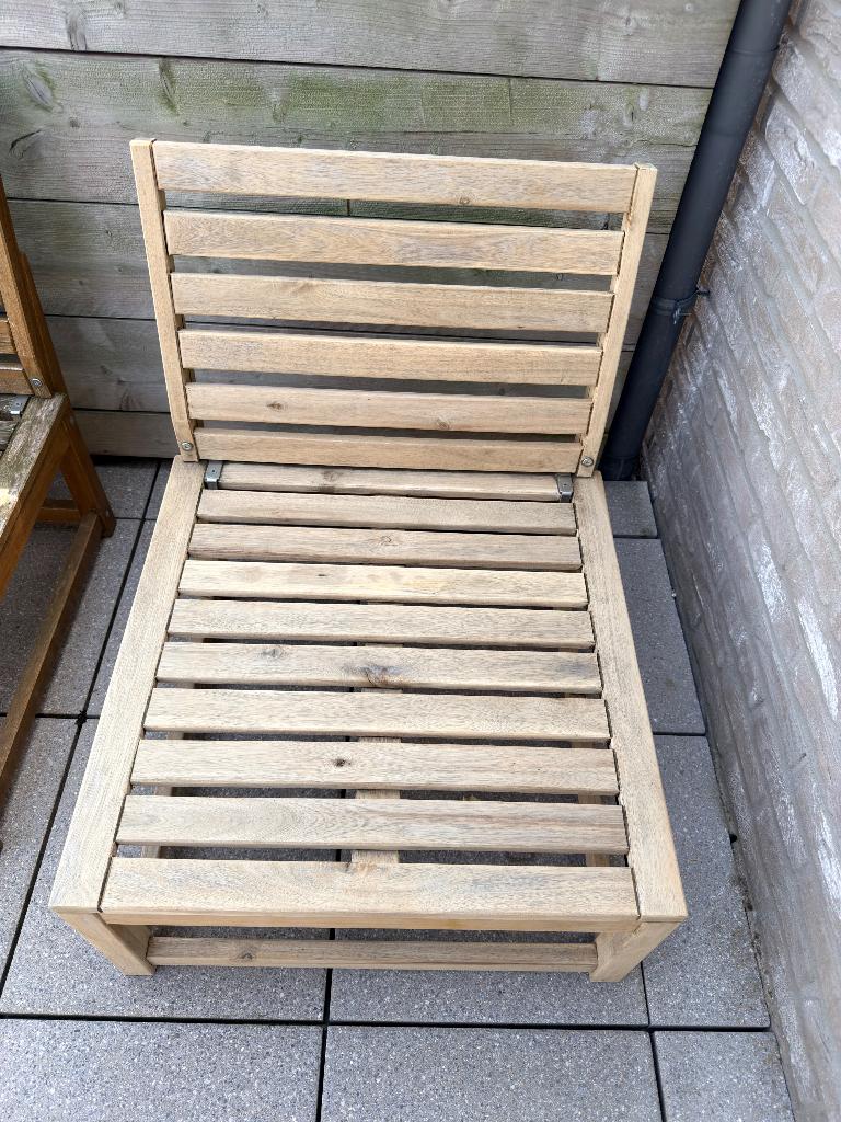 Tuinmeubelen, Tuin en Terras, Tuinsets en Loungesets, Ophalen, 4 zitplaatsen, Gebruikt, Loungeset