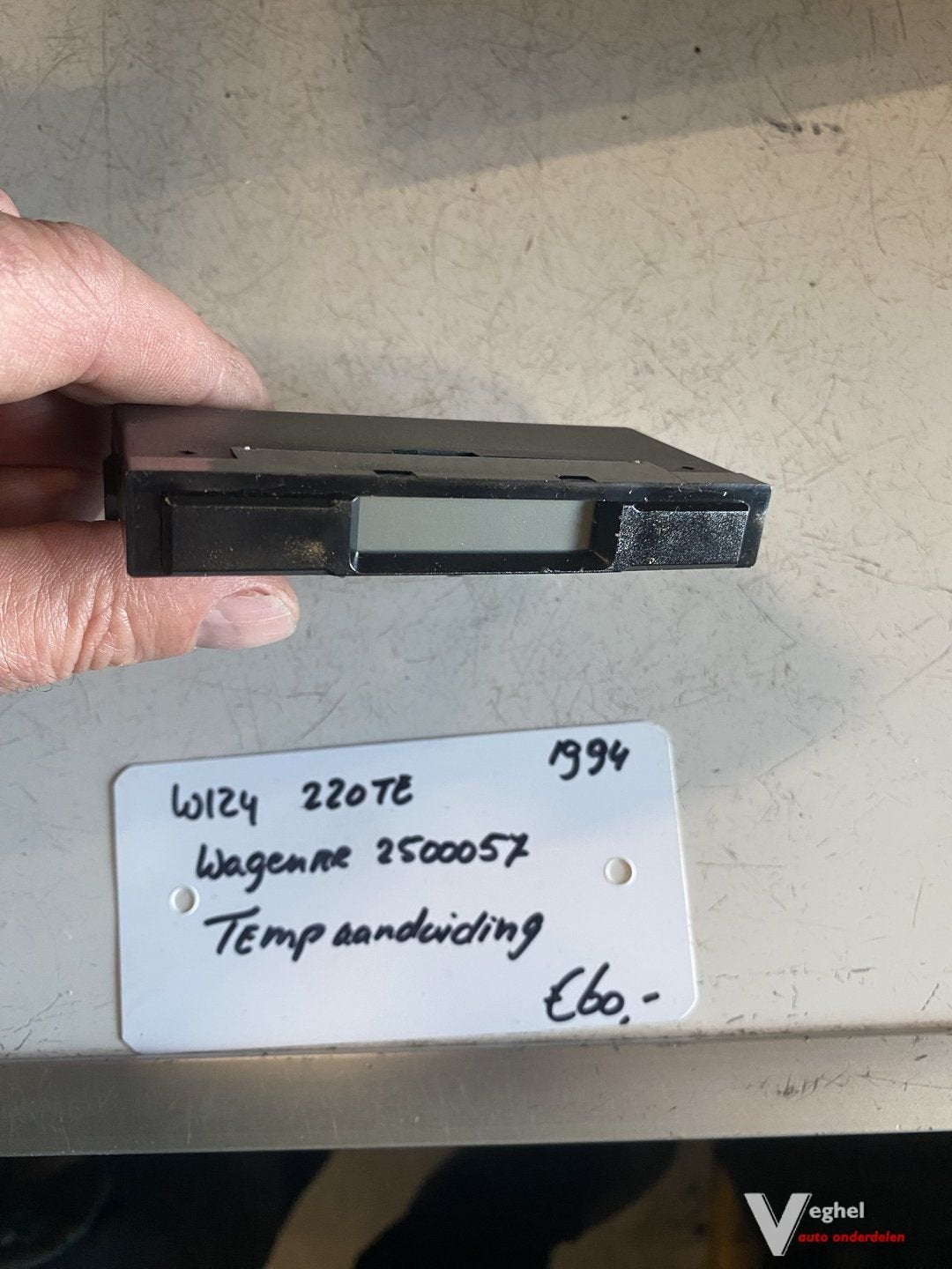Mercedes W124 220 TE wagennr 2500057 Temperatuuraanduiding, -, Utilisé, -, -