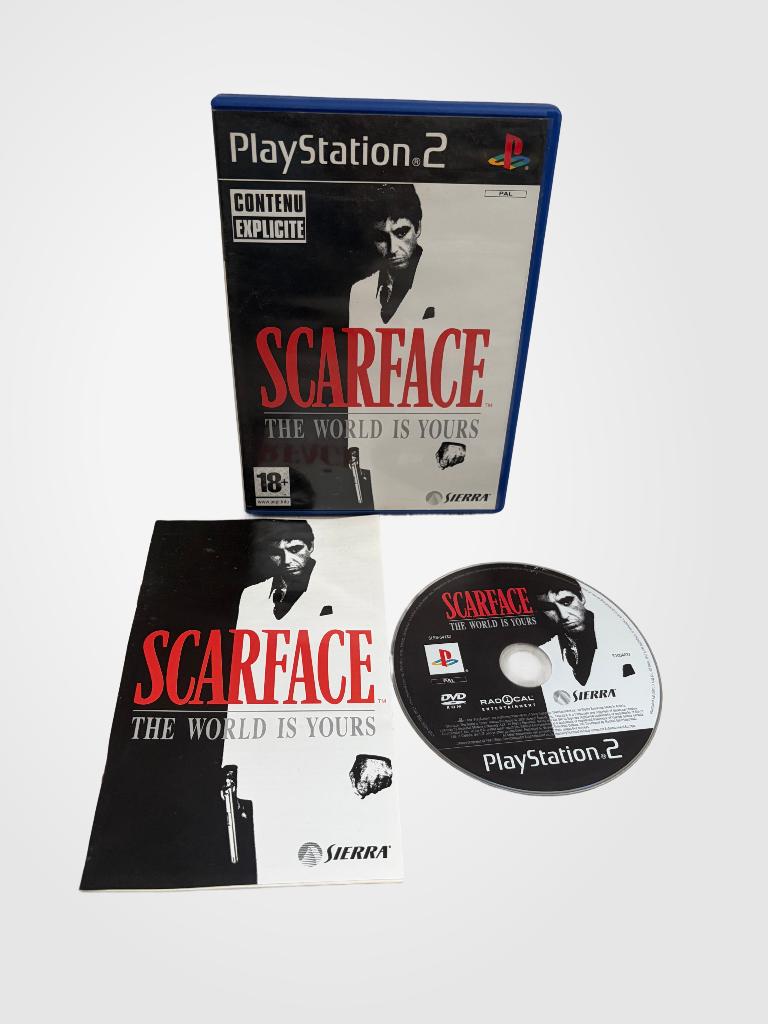 Scarface: De wereld is van jou PlayStation 2 (PAL FR), Games en Spelcomputers, Games | Sony PlayStation 2, Gebruikt, Avontuur en Actie