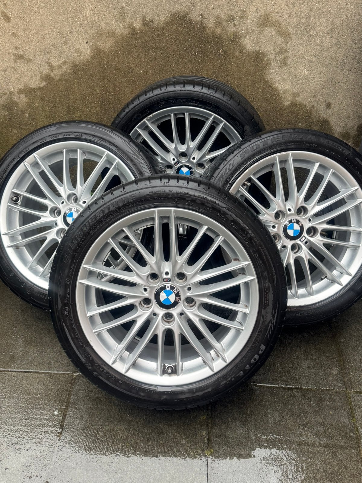 17” BMW Lichtmetalen Velgen – 7,5J – Set van 4, Ophalen, Gebruikt, Banden en Velgen, 17 inch