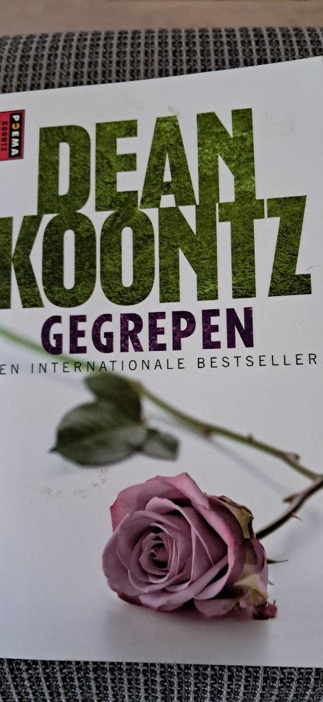 Boek thriller ´ Gegrepen ´, Ophalen, Dean Koontz, Nieuw, Amerika