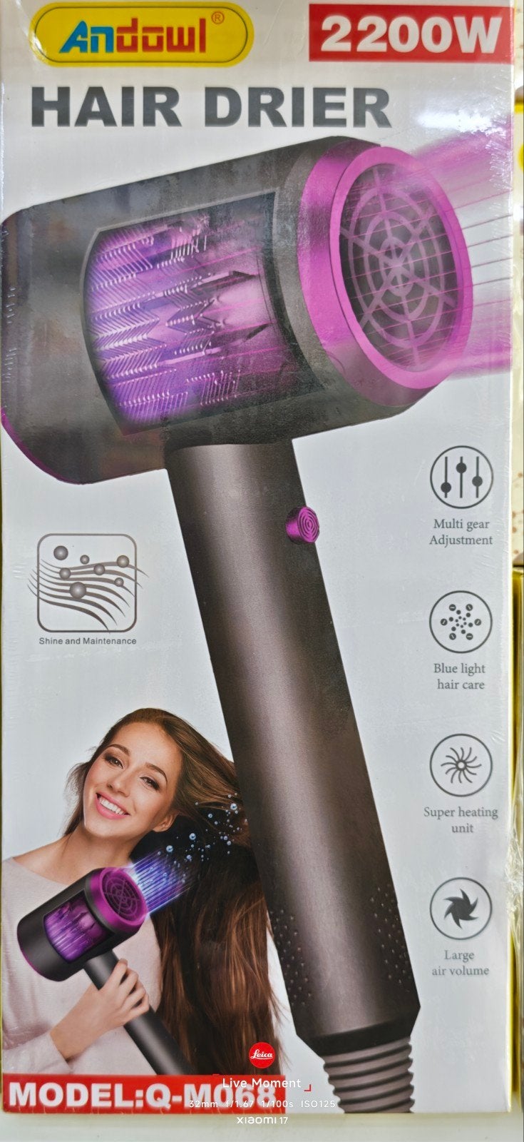 sèche cheveux, Enlèvement