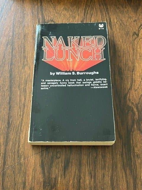 Naked Lunch, William S. Burroughs (1982), Boeken, Romans, Ophalen, Gelezen, Amerika