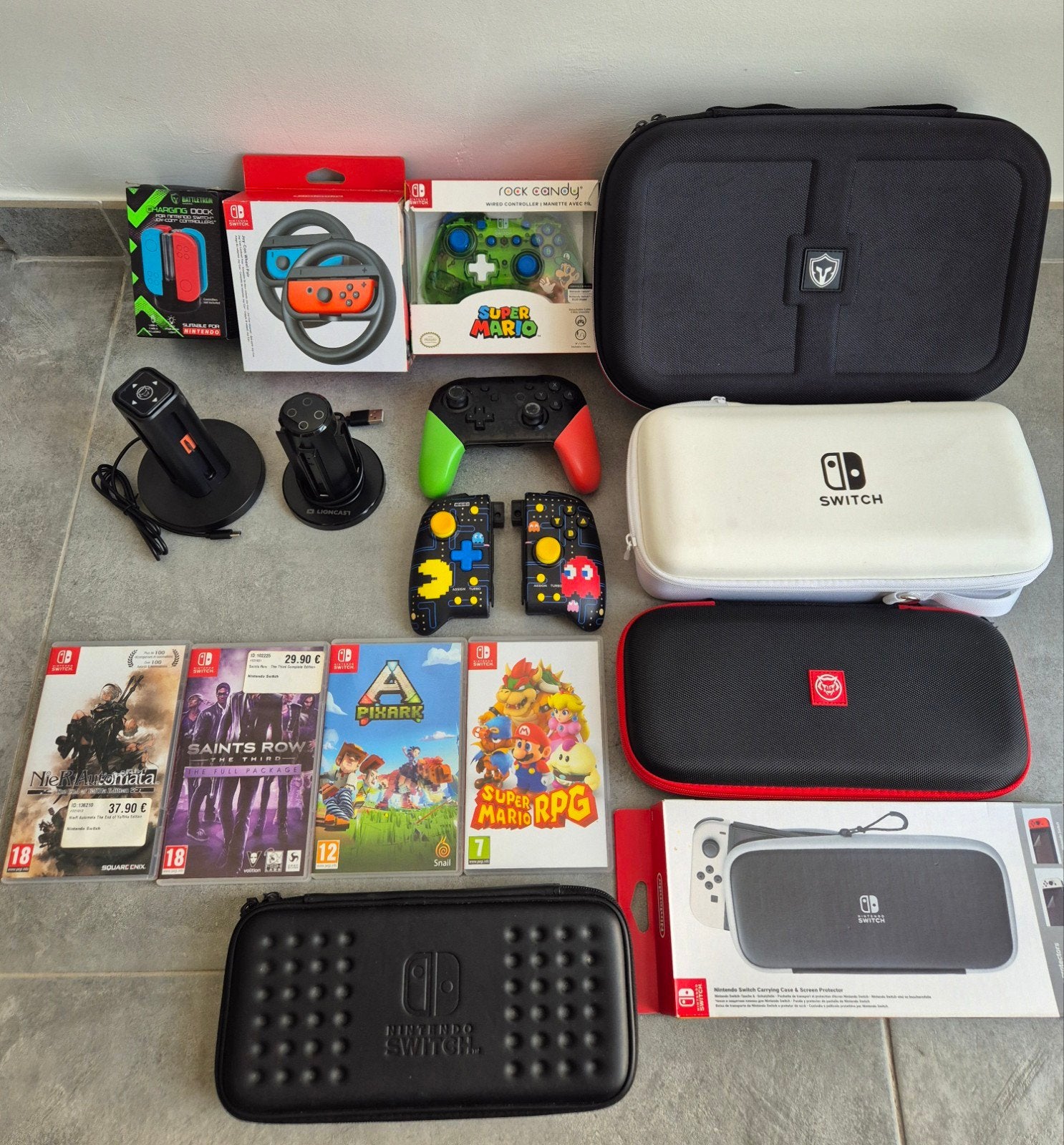 jeux et accessoires switch en excellent état, Consoles de jeu & Jeux vidéo, Jeux | Nintendo Switch, Comme neuf, Enlèvement