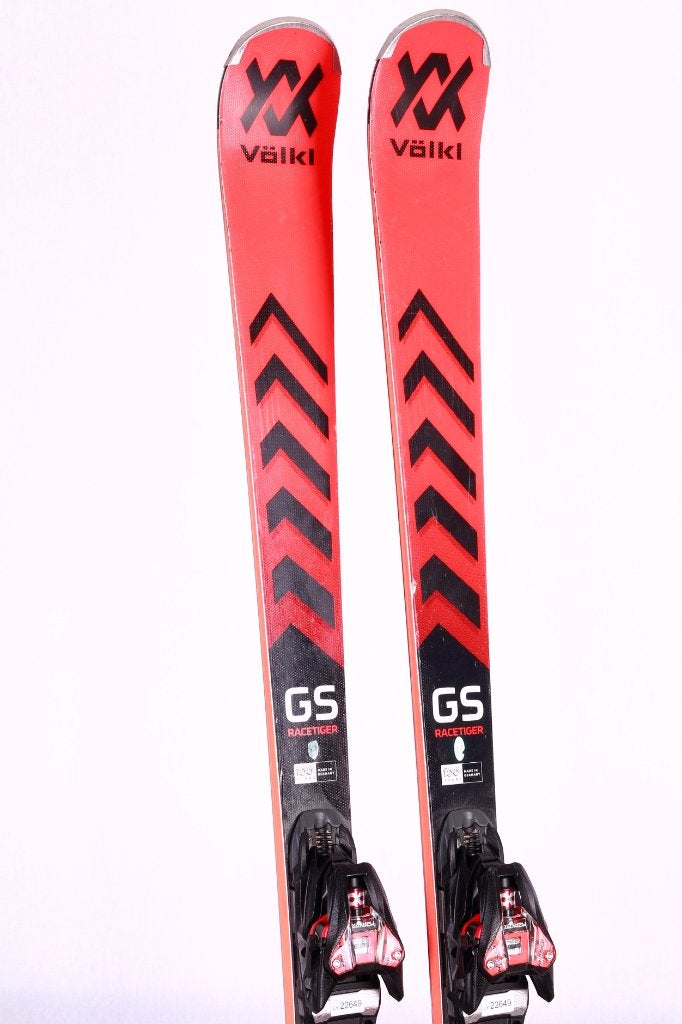 173; 178 cm ski's VOLKL RACETIGER GS 2024, black/red, grip, Overige merken, 160 tot 180 cm, Gebruikt, Verzenden