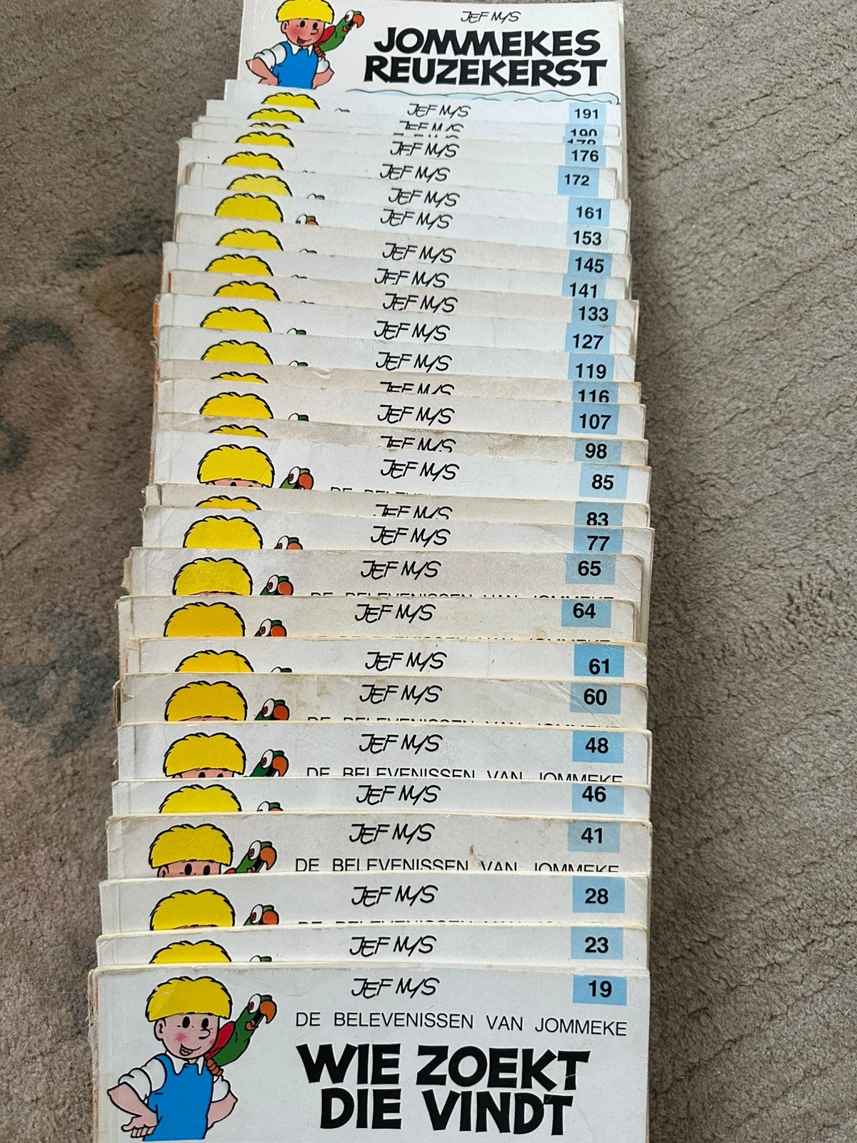 28 jommekesstrips, Boeken, Ophalen, Gelezen