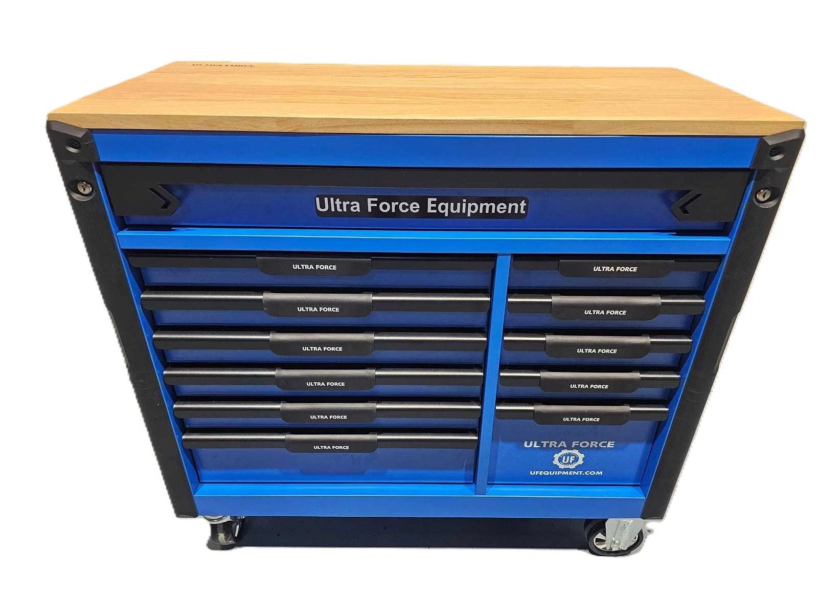 Ultra Force Equipment Jumbo gereedschapswagen 12 laden gevul, Neuf