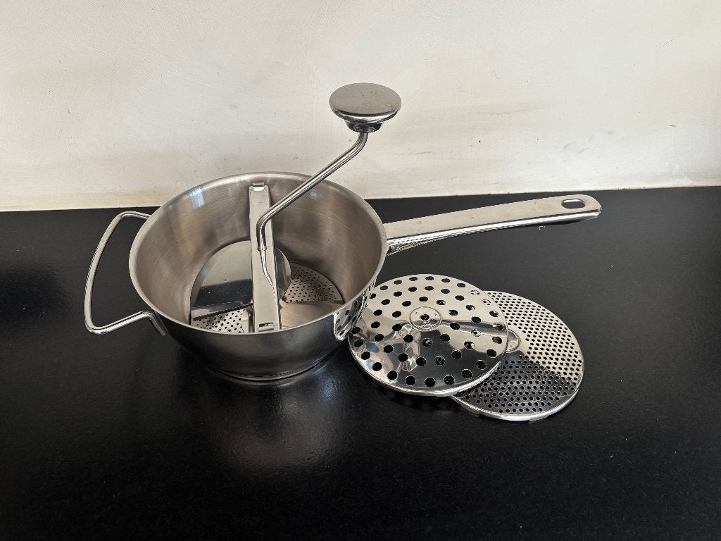 tamis rotatif, passe-vite en inox - neuf, Maison & Meubles, Autres types, Enlèvement ou Envoi, Neuf, Métal