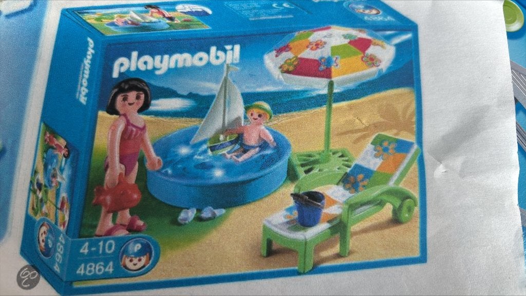 kinderbadje playmobil 4864, Kinderen en Baby's, Complete set, Overige typen, Ophalen of Verzenden, Zo goed als nieuw