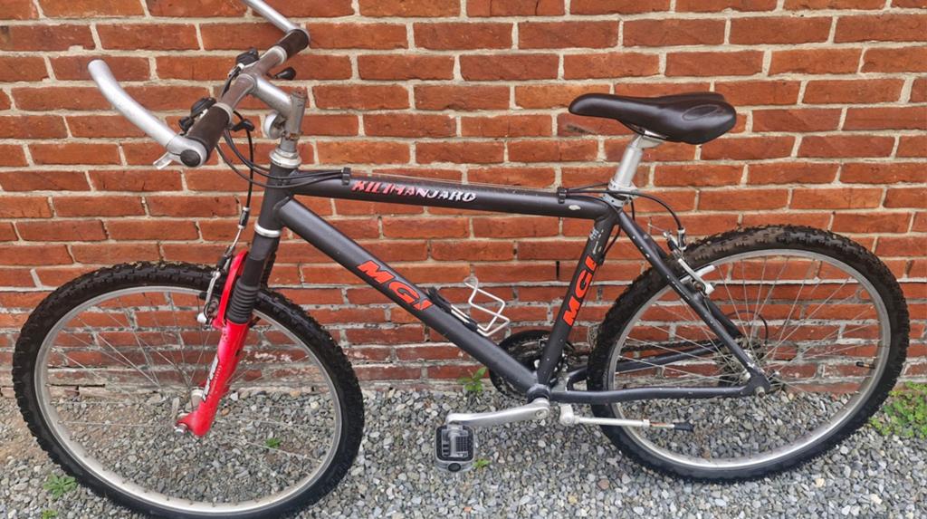 MTB aluminium 26inch, Ophalen