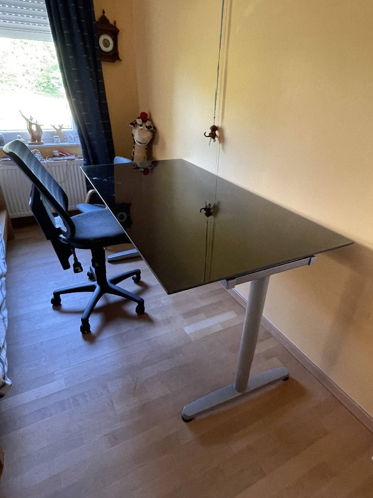 Meuble bureau, Huis en Inrichting, Bureaus, Ophalen, Demontabel, 160 cm, Gebruikt