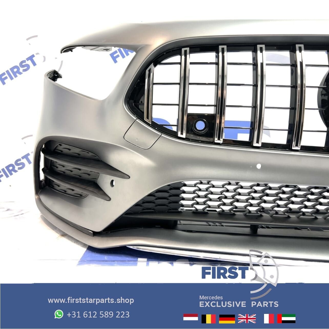 W177 A35 AMG VOORBUMPER MAGNO GRIJS COMPLEET Mercedes A Klas, Utilisé, -, Avant, -
