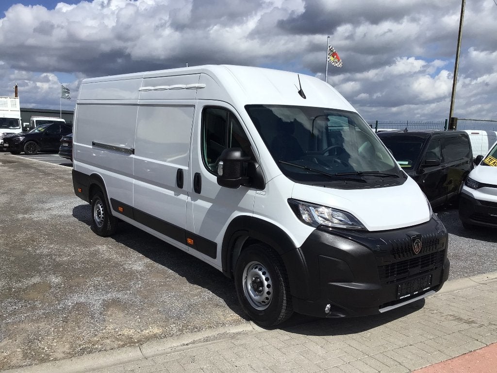 peugeot boxer l4h2 22hdi 2025 15000km full/option 20950e ex, Auto's, Voorwielaandrijving, 4 cilinders, Wit, Bedrijf
