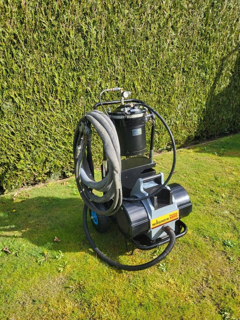 Wagner 9850PP professionele verfspuitmachine., Doe-het-zelf en Bouw, Ophalen, Gebruikt, Verfspuit of Verfpomp