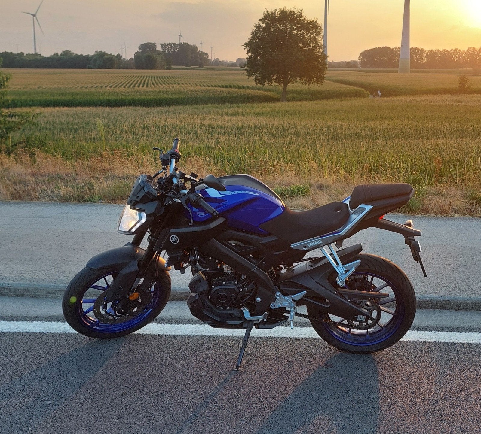 Yamaha MT125 + mivv uitlaat, Particulier