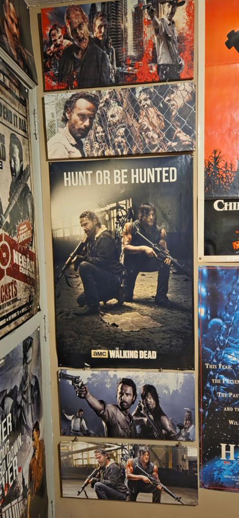 The walking dead canvas kaders(4stuks), Ophalen