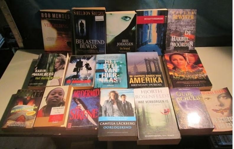 17 thrillers néerlandophones, Enlèvement ou Envoi, Comme neuf
