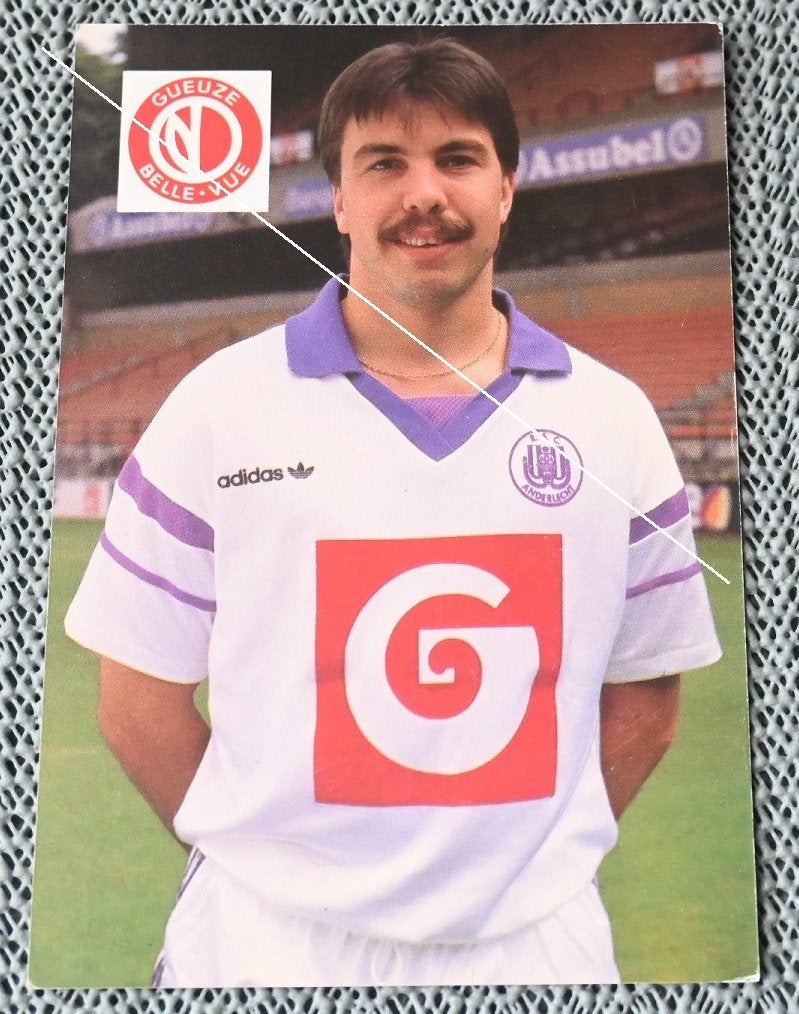 RSC Anderlecht / Foto 15 x 10,5 cm / Guy Marchoul # 2, Verzamelen, Verzenden, Gebruikt, Spelerskaart