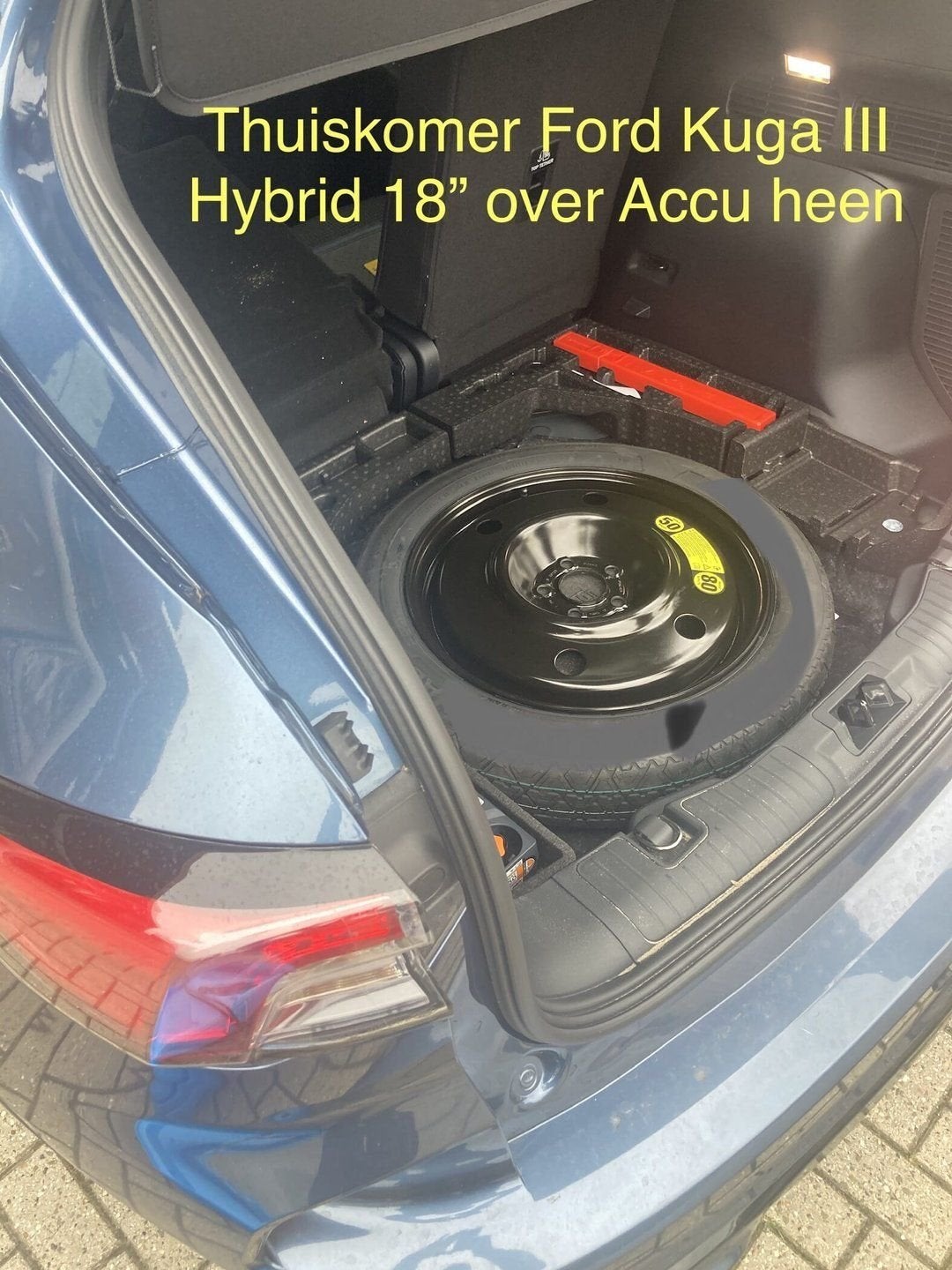 Reservewiel Thuiskomer FORD KUGA II & III PUMA EcoSport  >18, Autos : Pièces & Accessoires, Pneus & Jantes, Pneus et Jantes, 4 Saisons