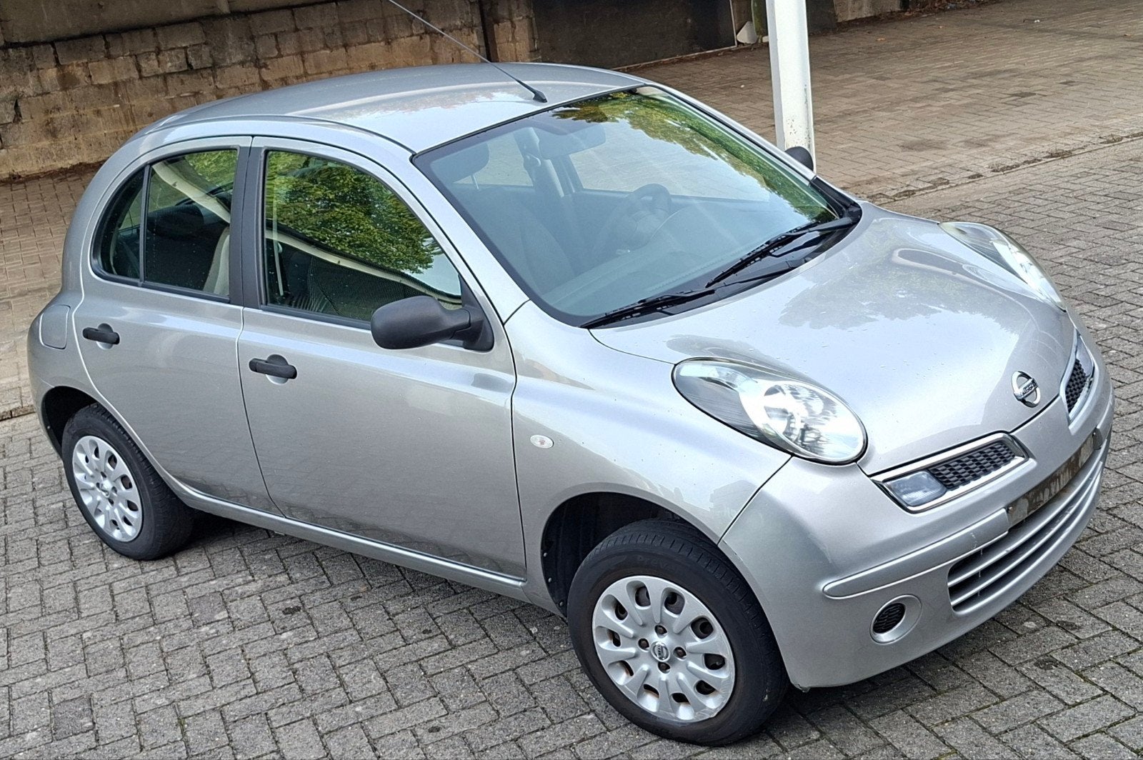 nissan micra 1.2 benzine gekeurd met car-pass, Auto's, Stof, Airbags, https://public.car-pass.be/verify/8333-2245-6836, Micra