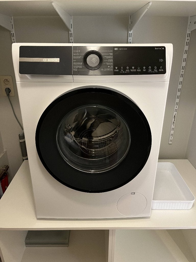 Wasmachine Bosch Serie 6, Elektronische apparatuur, Wasmachines, Ophalen, 10 kg of meer, Zo goed als nieuw, 85 tot 90 cm