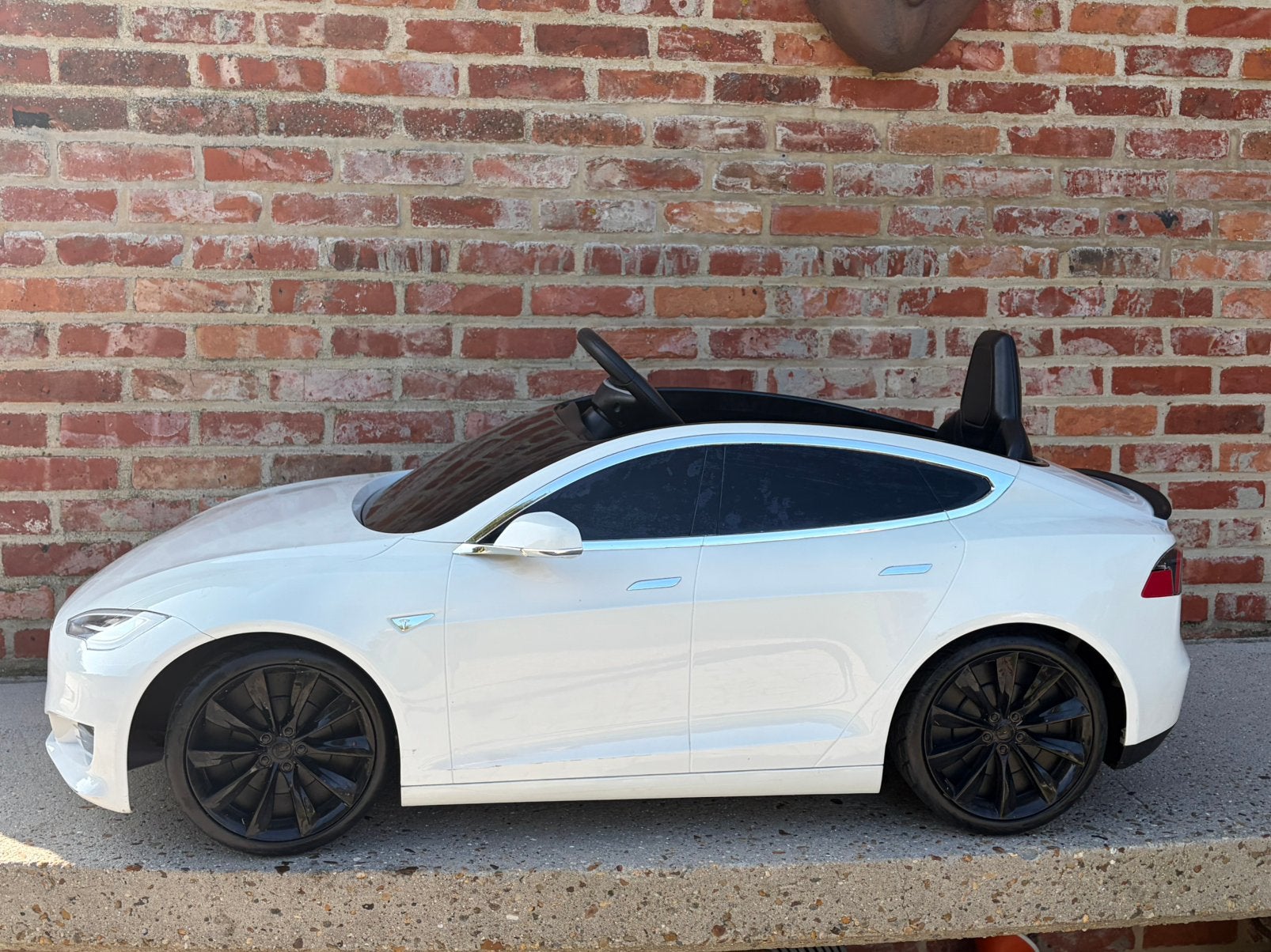Tesla Model S pour enfants — voiture électrique pour enfants, Enlèvement, Utilisé
