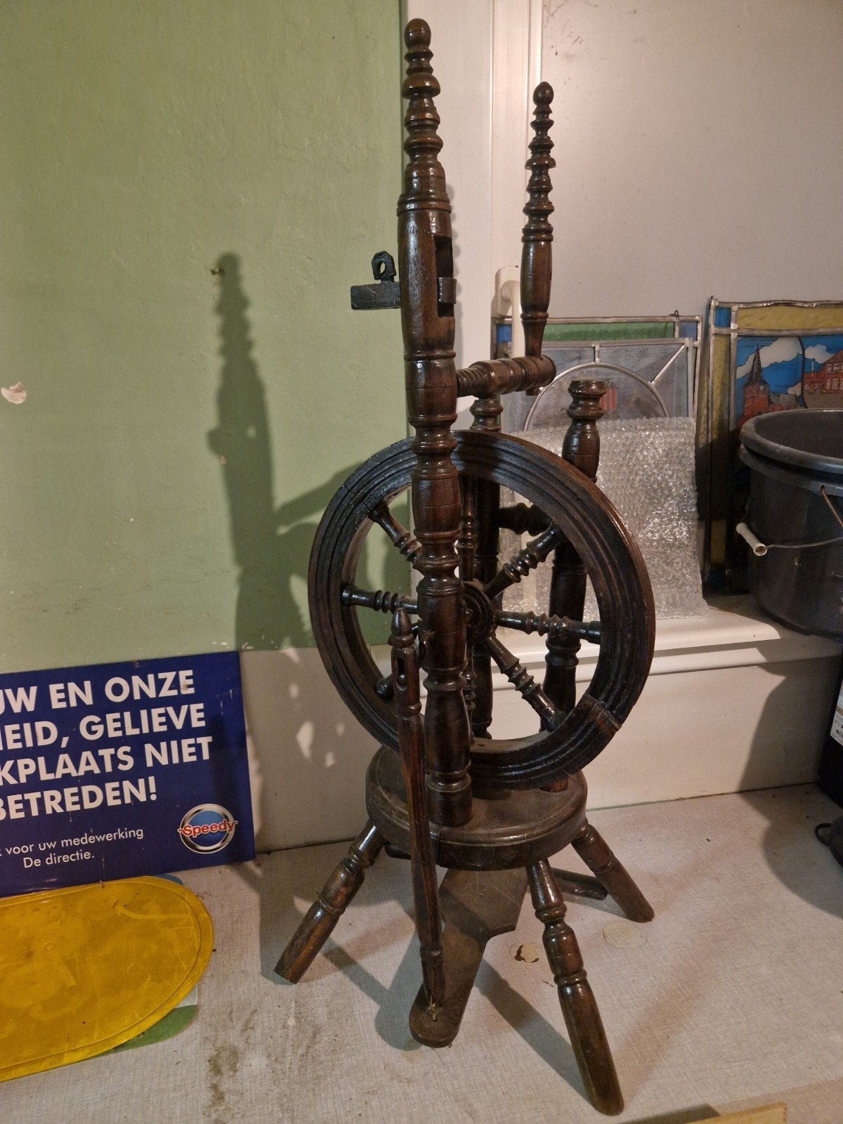 spinnewiel, Hobby en Vrije tijd, Ophalen, Spinnewiel