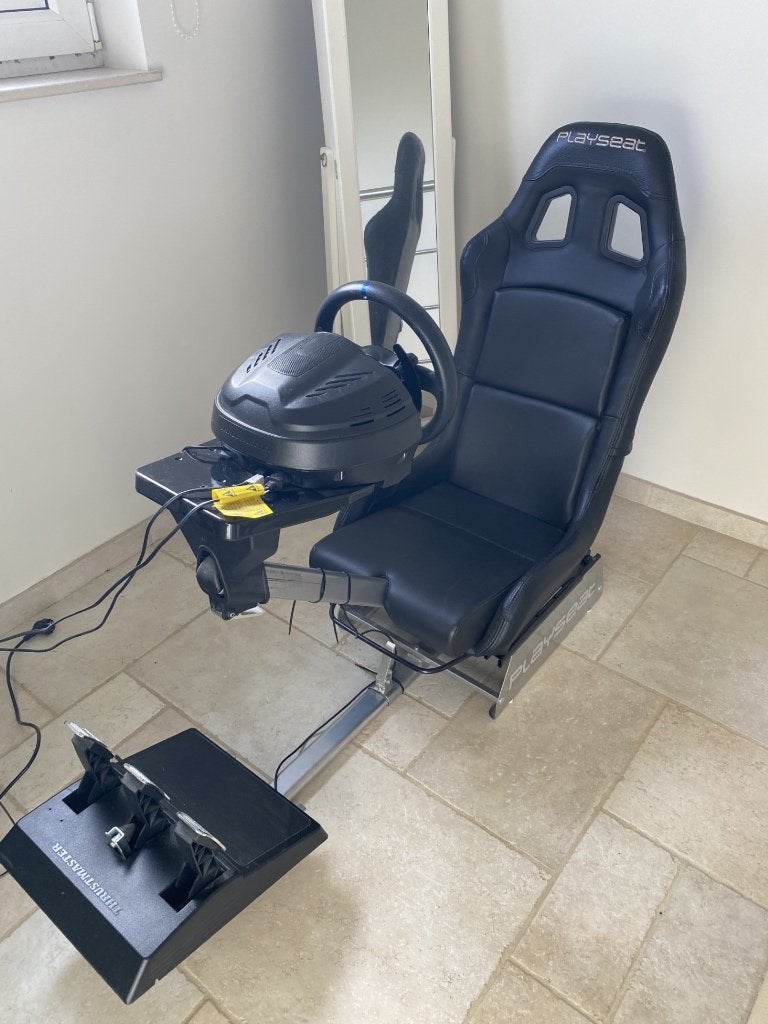 Playseat met Trustmaster T300 RS, Ophalen, Zo goed als nieuw
