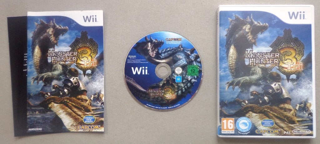 Monster Hunter Tri voor de Nintendo Wii Compleet, Ophalen of Verzenden, Zo goed als nieuw
