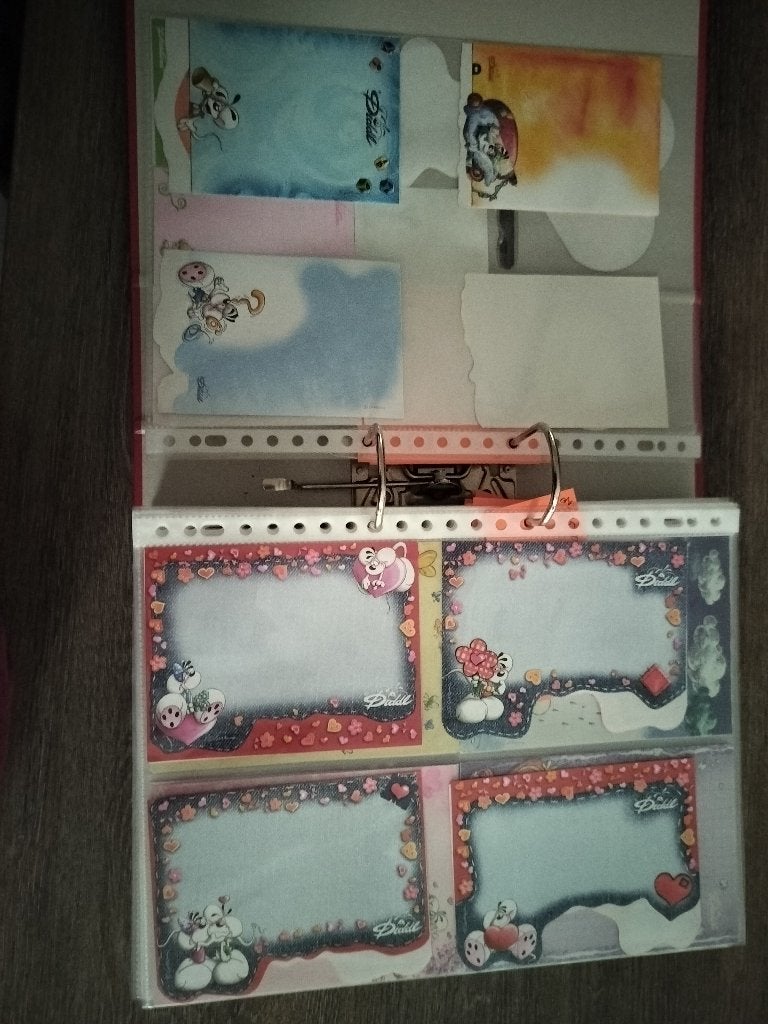 Diddl blaadjes, Verzamelen, Diddl, Ophalen of Verzenden, Diddl, Zo goed als nieuw, Papier, Kaart of Schrift