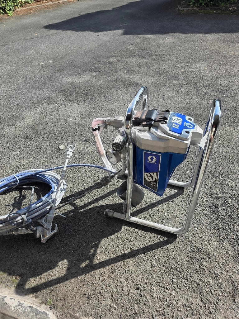Graco GX 21 Airless, Bricolage & Construction, Enlèvement, Utilisé, Pulvérisateur de peinture ou Pompe à peinture