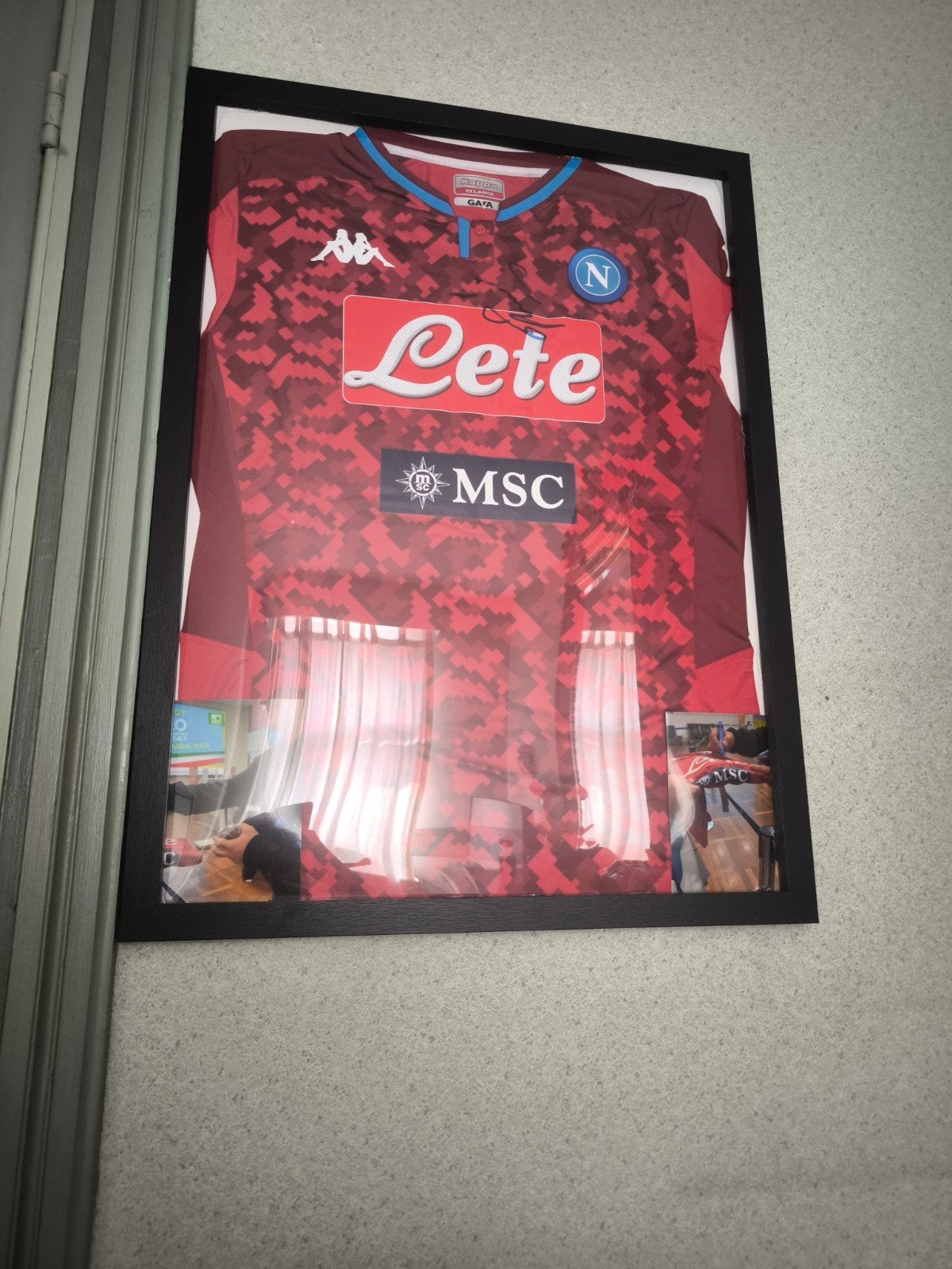 Gesigneerd shirt door Fabio cannavaro, Verzamelen, Sportartikelen en Voetbal, Ophalen of Verzenden, Shirt
