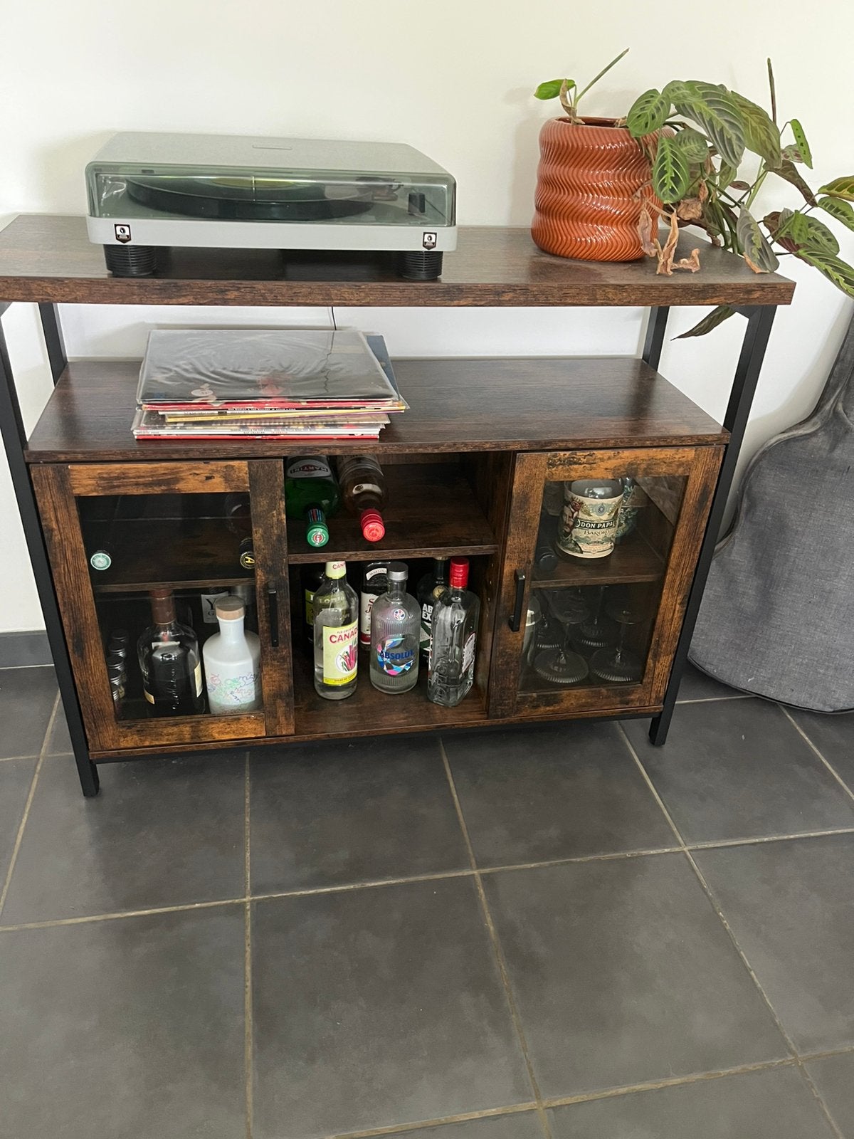 Meuble vitrine, 25 à 50 cm, Avec porte(s), Moins de 100 cm, Comme neuf