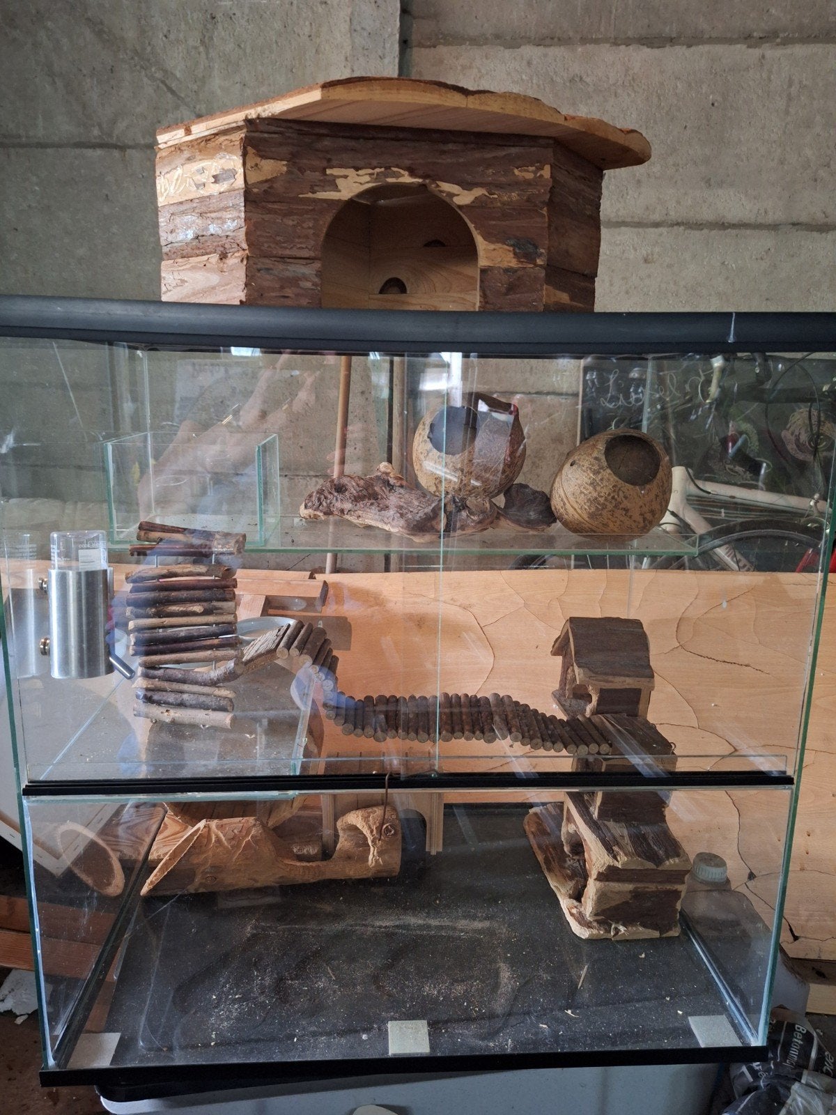 Terrarium (pour petits rongeurs), Enlèvement, Utilisé