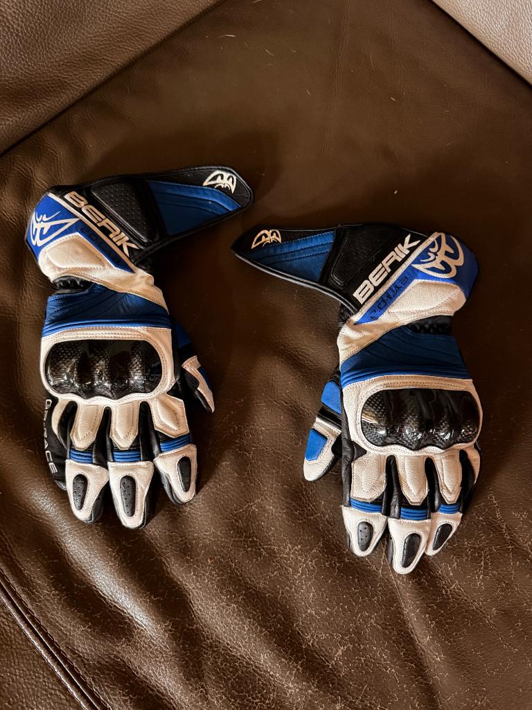 Gants moto Berik, Motos, Enlèvement ou Envoi, Comme neuf