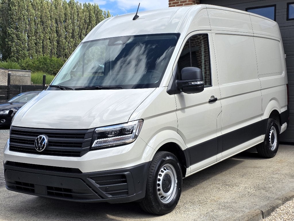 VW Crafter - NIEUW 0KM 2026 4Motion 4x4 177PK - Ascot Grey, Auto's, Bestelwagens en Lichte vracht, Automaat, Stof, Lane Keeping Assist