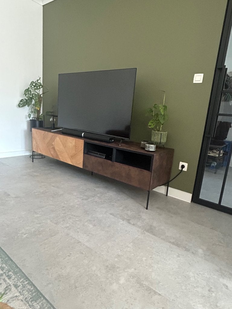 Tv meubel en salon tafel, Huis en Inrichting, Kasten |Televisiemeubels, Ophalen, Gebruikt