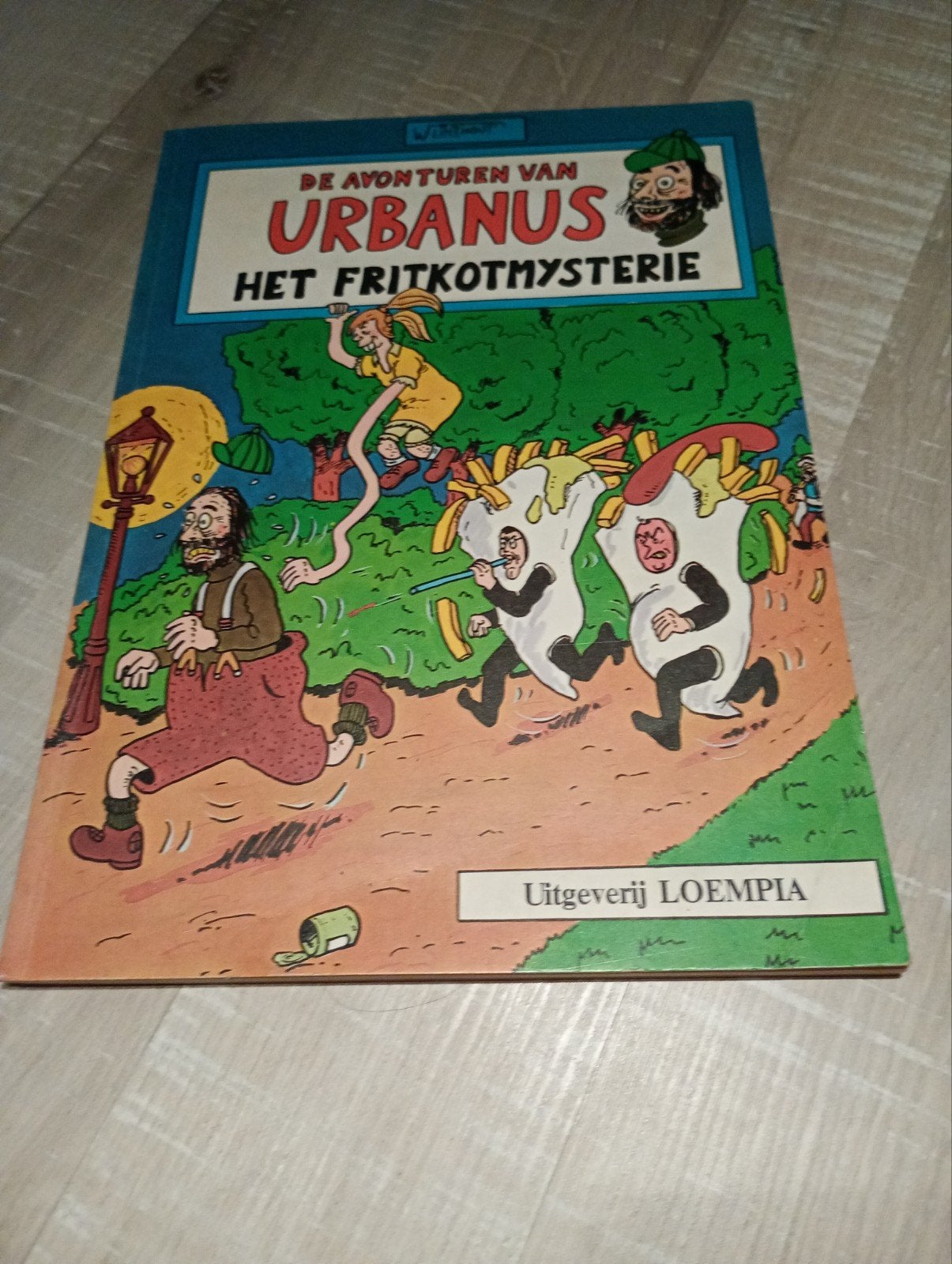 Urbanus het fritkotmysterie, op urbanus, Boeken, Stripverhalen, Gelezen, Ophalen of Verzenden, Urbanus, Meerdere stripboeken
