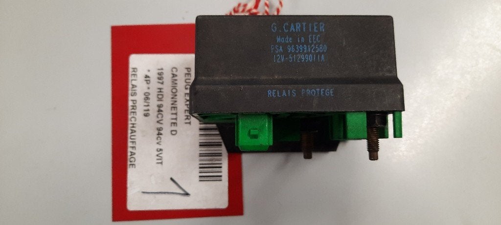 VOORGLOEI RELAIS Peugeot Expert (222 / 224) (9639912580), Kontakt-peugeot@peugeot.com, Gebruikt, Peugeot Deutschland GmbH, Bahnhofsplatz
65423  Rüsselsheim, DE