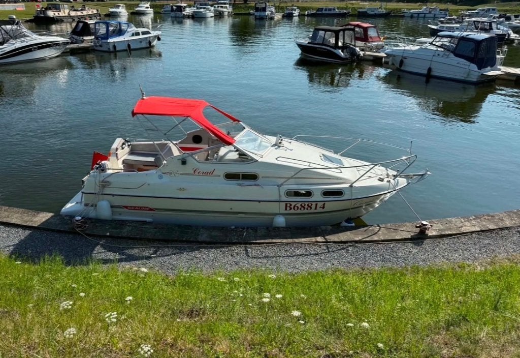Yacht - bateau Sealine 218, Sports nautiques & Bateaux, Bateaux à moteur & Yachts à moteur, 68 m, Essence, 205 ch, Moteur in-bord