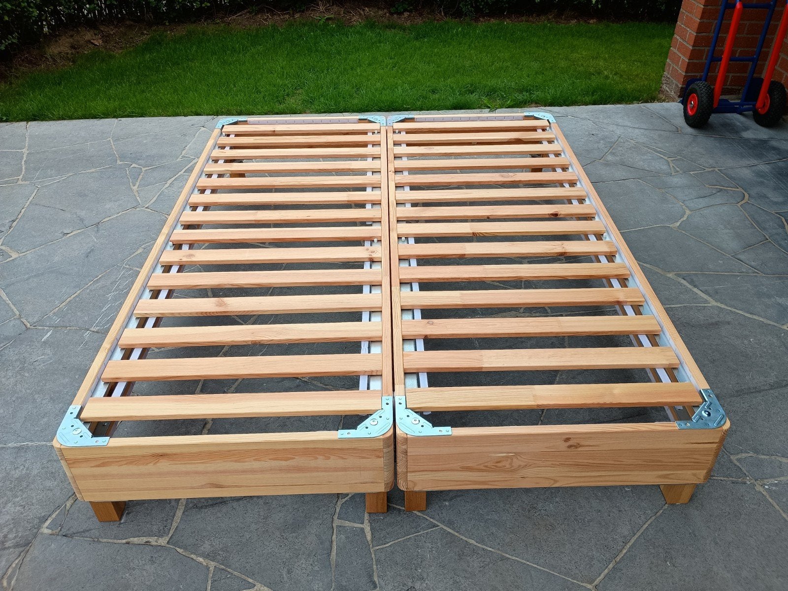 Sommier tapissier Ikea 160x200, Enlèvement, Utilisé, Sommier, 200 cm