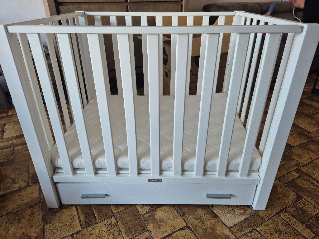 Baby park bopita met lade op wieltjes, Ophalen, Gebruikt, Lade