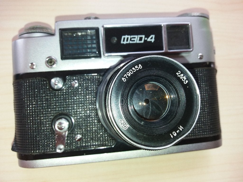 FED 4 24x36 telemetrie van de Sovjet-USSR, Ophalen, Gebruikt